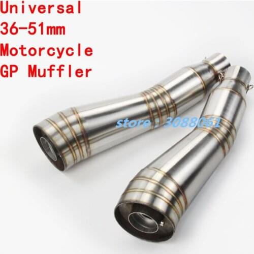 51mm Universal Motorcycle Exhaust Escape Modifed Muffler DB Killer Satinless Steel Accessories For Ninja 250 R3 CB400 GSX750R