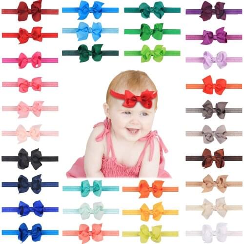 XIMA Ribbon Hair Bows Headband for Hair Accessories 3" Grosgrain Hairbow 20pcs/lot