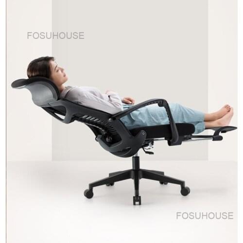 Ergonomic Comfortable Sedentary Office Chairs Home Furniture Computer Chair Boss Armchair Electronic Competition Recliner Chair