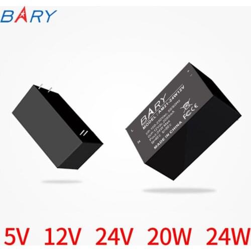 AC-DC Buck Voltage Isolation Module DIP Switching 24W Power Supply Module 110V 220V To 5V 12V 24V 4A 24W AM21-24W12V / 24V