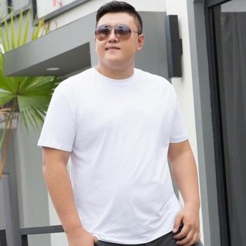 Summer Big Sale Men T-Shirt short Sleeve tees Cotton big sales Large Size big 7XL 8XL 9XL 12XL15XL loose tshirt 60 62 64 66 68