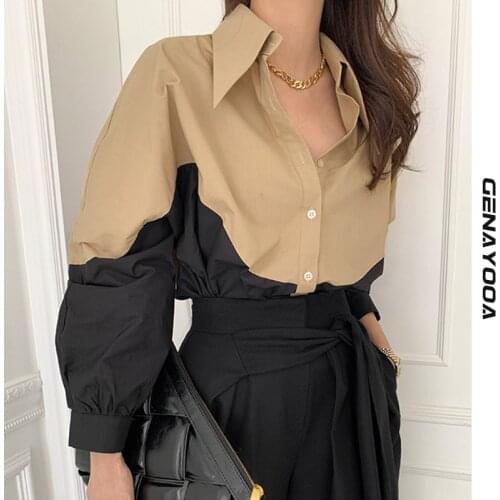 Женские рубашки Genayooa China At AliExpress