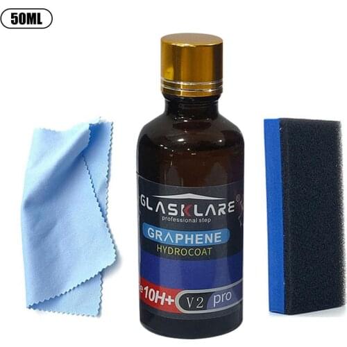 30/50ML Graphene Car Ceramic Coating 12H Liquid Glass Nano Super Hydrophobic Car Plating Anti-Scratch Car Polish Exterior Care