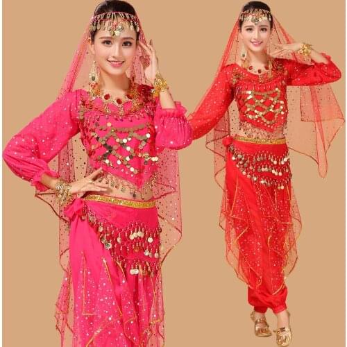 Adult Belly Dance Costume Bollywood Costume Indian dance Costume Bellydance Dress Womens Belly Dancing Costume Sets