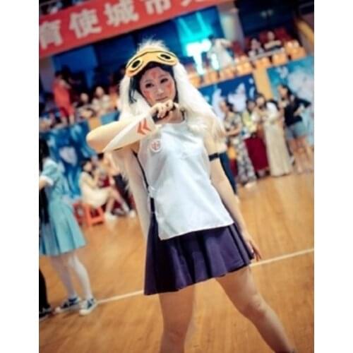Princess Mononoke Heroine San Custom Made Uniform Anime Cosplay Costume