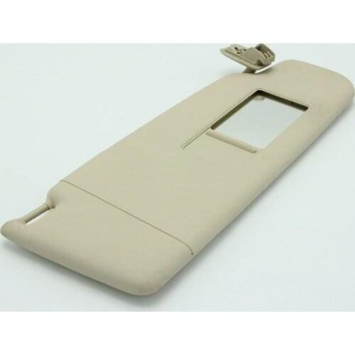1K0857552 Right Side Light Beige Sun Visor With Mirror For V-W CC GOLF G TI Passat CC 1K0 857 552 L 3H8