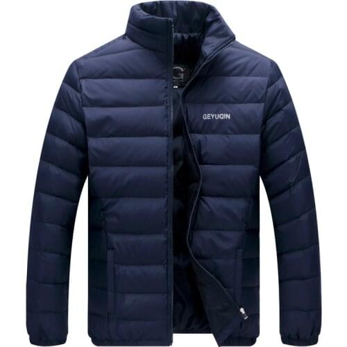 Big Size 2019 White Duck Down Mens Winter Jacket Ultralight Down Jacket Casual Outerwear Snow Warm Fur Collar Brand Coat Parkas