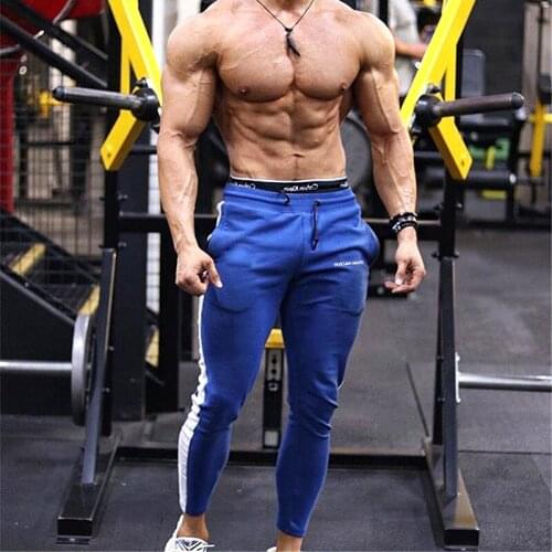 2021 jogger men sports pants gym training pants mens fashion embroidery running jogging pants cotton summer fitness clothing man