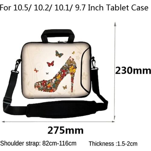 2020 Newest Women Handbag 10.2" 10.5" 9.7" 10 Laptop Netbook Bags For Teclast iPad Air 2 CHUWI HiPad X 10.1" Tablet Sleeve Case