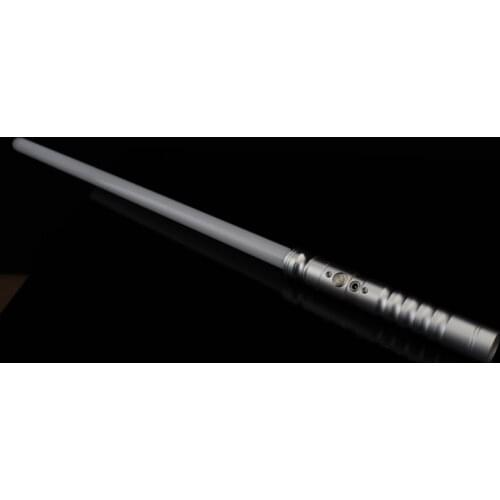 75cm RGB 7 Discolor Lightsaber Darth Maul Double Blade Laser Sword PC High Intensity Duel Saber De Luz LED Glow Toys for Youth