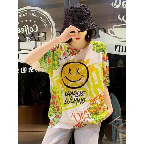 Harajuku Japanese Cute Funny Tshirts Tops Women Nice Short Sleeve Kawaii Sweater Womens Clothing Nice