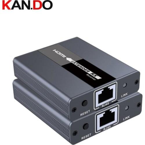 371 For HDMI Extender With IR up to 120M Real Time For HDMI Extender IR Amplifier Over Ethernet Cat5e/6 Cable up to 120m