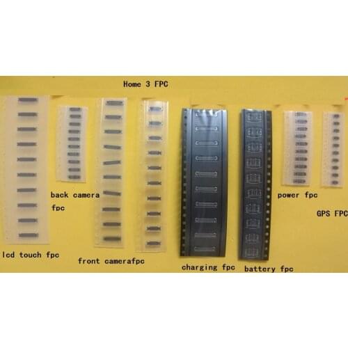 5set 8 in 1 full set fpc connector for iPhone 7 7G 7PLUS LCD/touch camera charger power volume home button GPS FPC connectors