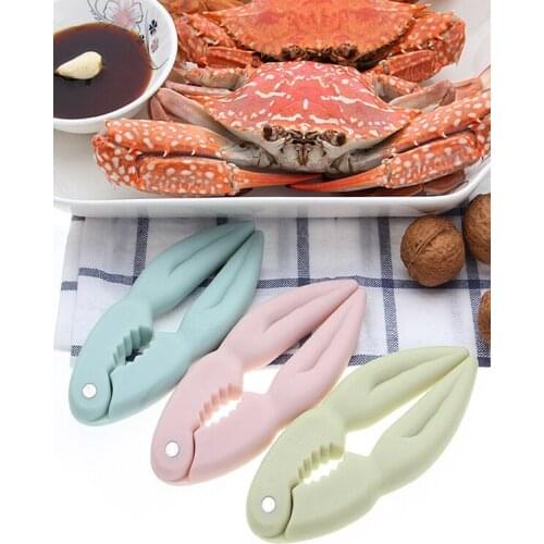540pcs/lot Kitchen Crafts Seafood Crackers Plastic Crab Lobster Cracker Walnut Clip Nut cracker Tools