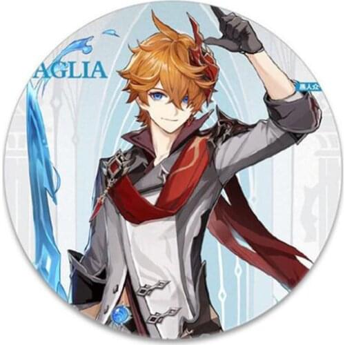 Genshin Impact Brooch Pin Cartoon Zhongli Character Cosplay Badge Pin Accessories For Clothes Backpack Button Decoration Gift