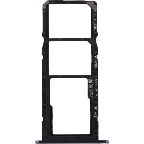 For Huawei Honor 7A Black/Blue Color Dual SIM Micro SD Card Tray Holder