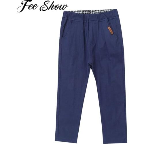 Children Boys Pants Fashion Autumn Winter Boys Clothes Soft Cotton Sweatpants Toddler Kids Casual Pants Baby Boys Trousers