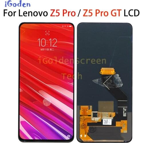 Amoled Screen For Lenovo Z5 Pro / Z 5 Pro GT Display Touch Screen Replacement Tested Phone LCD Screen Digitizer Spare Parts