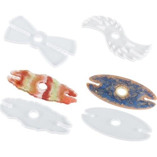 DIY Irregular Wine Rack Silicone Mould Crafts Making Tool Crystal Epoxy Red Wine Shelf Cup Pad Resin Mold