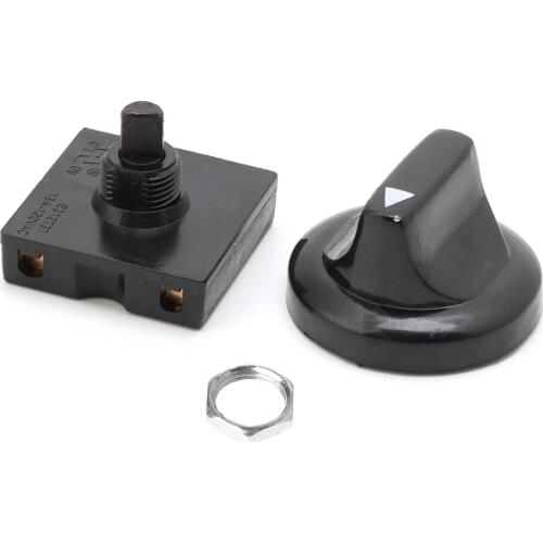 2021 New New 4-Position 3-Speed Fan Selector Rotary Switch Governor with Knob 13AMP 120V-250V