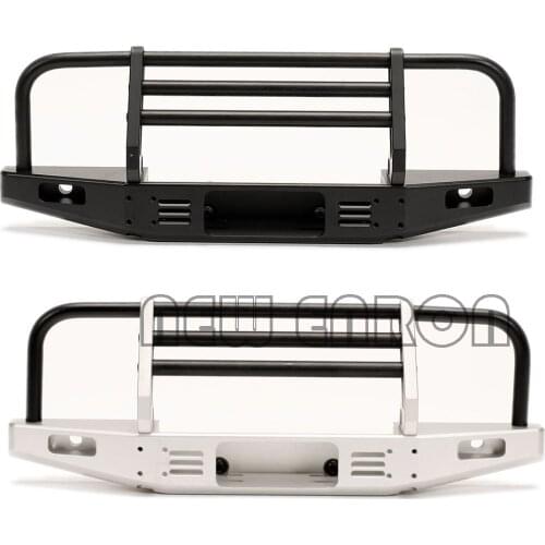 NEW ENRON Adjustable Metal Front Bumper for 1/10 RC Crawler Traxxas TRX4 Defender Axial SCX10 SCX10 II 90046 90047