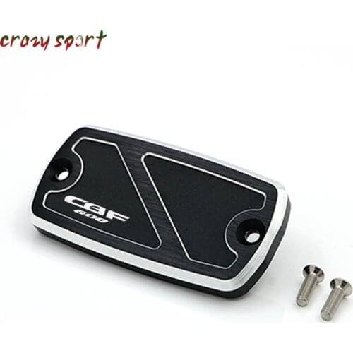 New Motorcycle Parts For HONDA CBF600 CBF600S CBF 600/S 2004-2014 2013 Front Brake Cylinder Fluid Reservoir Cover Cap with Logo