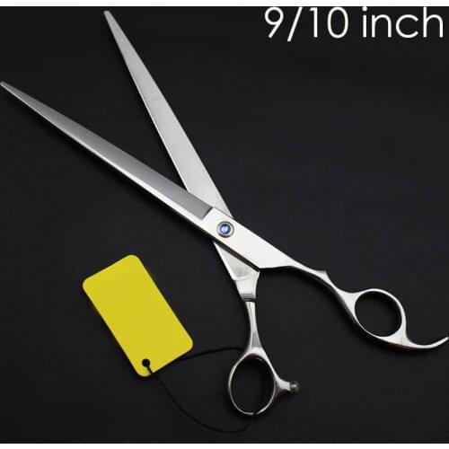 9 inch 10 inch Professional Pet Grooming Scissors Straight Scissors Sharp Edged Dog grooming shears