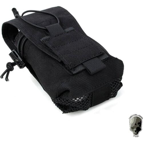 TMC Tactical Mag Pouch MBITR 152 Radio Pouch MOLLE Maritime Ver Bottle Pouch Airsoft 3009