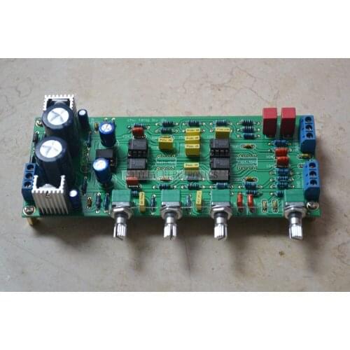 Tone Board Preamplifier LF353+S5534*4 Finished Board Dual 12V-15V AC Power