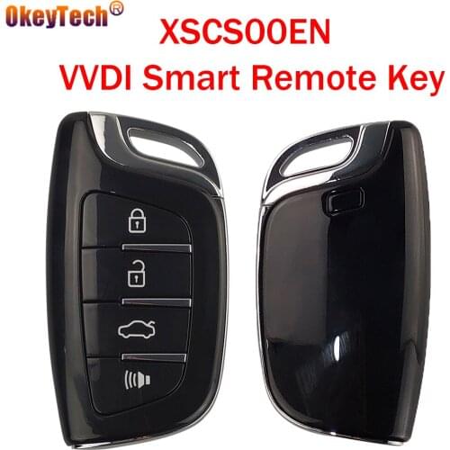 OkeyTech Xhorse PN:XSCS00EN VVDI Universal Smart Proximity Remote Key 4 Buttons For VVDI Mini Key Tool/VVDI Key Tool Max/VVDI2