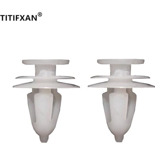 For Chrysler Grand Voyager Samsung 300C Car Door Trim Interior Panel Clips Plastic Fasteners 10PCS White