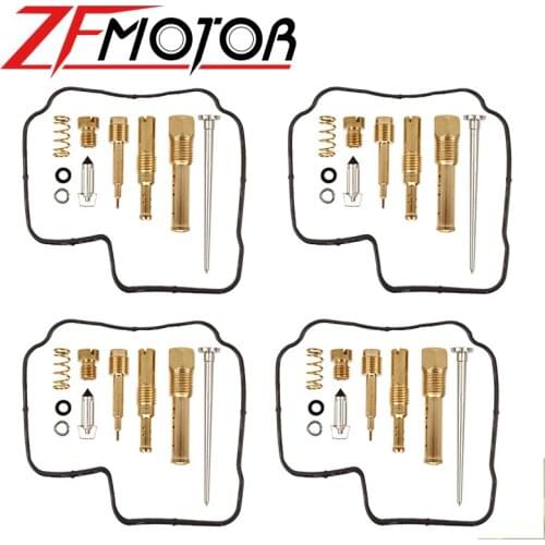 4 sets For Honda engine carburetor nc CBR250 CBR 250 MC19 CBR400 MC23 motorcycle parts cylinder maintenance jet repair