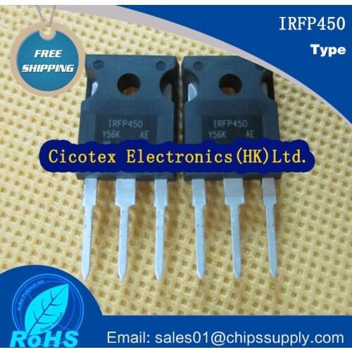 5pcs/lot IRFP450PBF MOSFET N-CH 500V 14A TO-247AC IRFP450