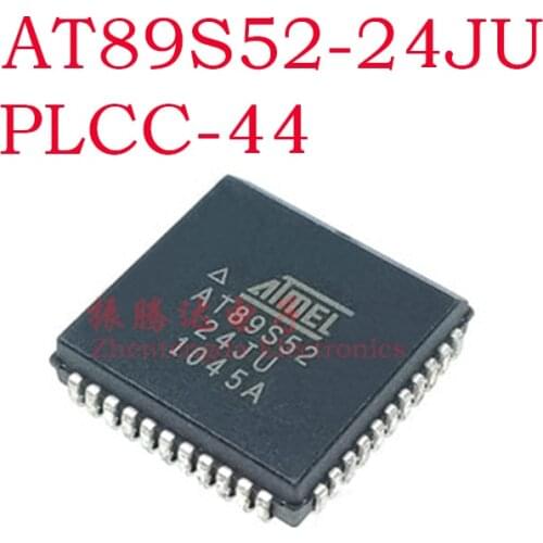AT89S52-24JU AT AT89 AT89S AT89S52 AT89S52-24 PLCC-44 IC MCU