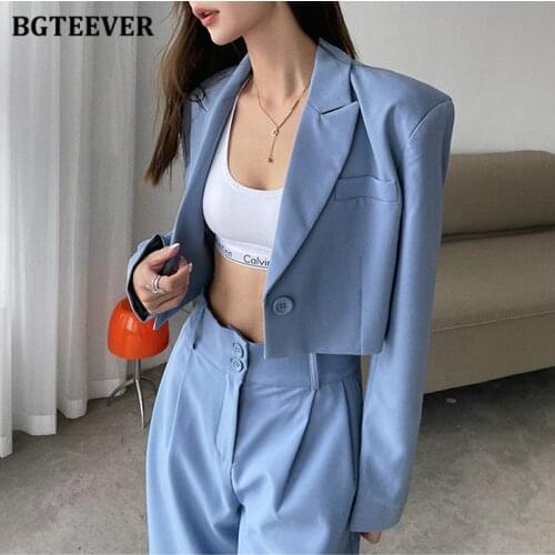 Женские короткие куртки BGTEEVER China At AliExpress