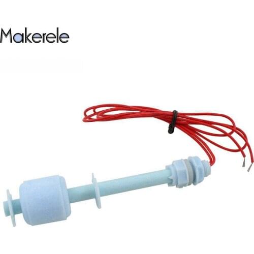 Horizontal Level Float Switch PP Plastic Material MK-PFS10010 220V Water Level Liquid Sensor 110V Float Switch From Makerele