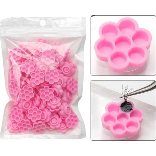 Eyelash Extensions Glue Cup Planting Grafting Rapid Blossom Adhesive Stand Volume Individual Glue Holder Makeup Tool