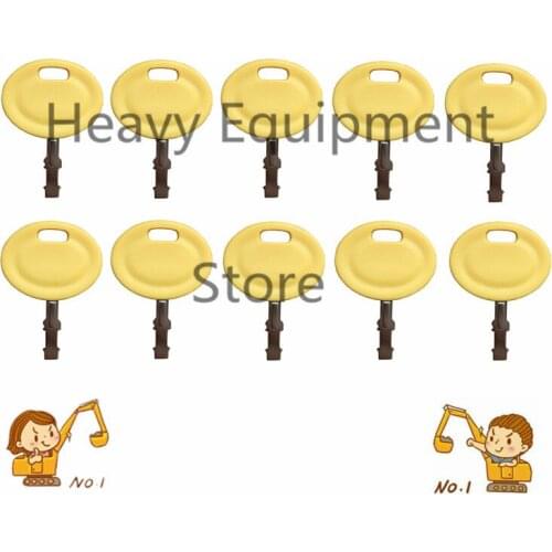 10pcs Cub Cadet 925-2054A Ignition Key For MTD Craftsman Mowers RZT 42 50 Tank Z-Force Zero-Turn Lawn Mowe