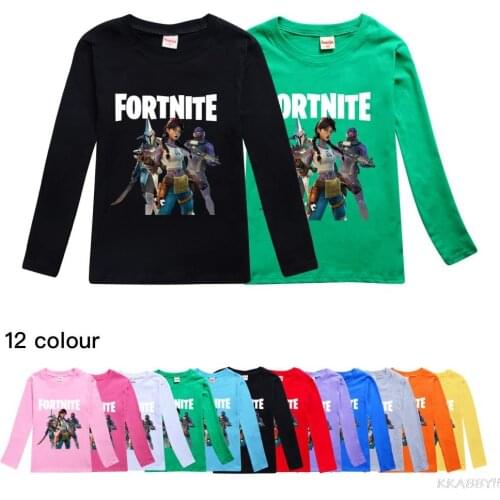 Fortnites Newest print Kids fashion boy girl pullover Child street costume Sweatshirt