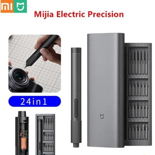 2020 Original Xiaomi Daily Use Screwdriver Kit 24 Precision Magnetic Bits Alluminum Box DIY Screw Driver Set For Smart home