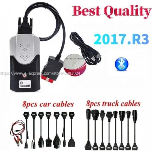 2021 vd ds150e cdp New 2017.R3 keygen 2016.R0 for delphis OBD diagnostic repair tool obd2 Scanner +car/truck cables to choose