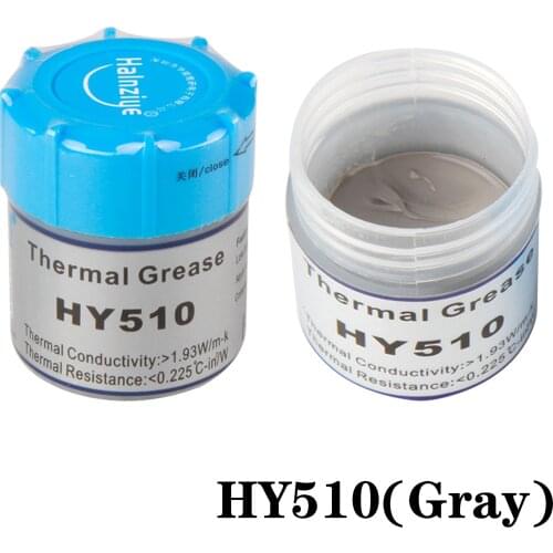 HY510 32g 1.93W/m-k silicone Composite thermal grease paste Excellent performancefor LED spotlight source radiator