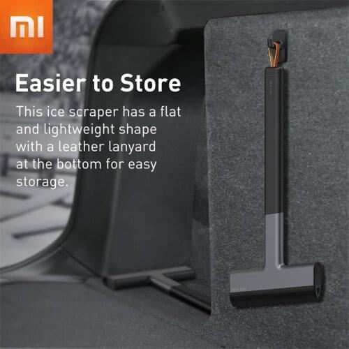 Xiaomi Car Ice Scraper Winter Snow Brush Clean Glass Brush Shovel Windshield Ice Breaker Quick Snow Removal TPU Tool Auto Window