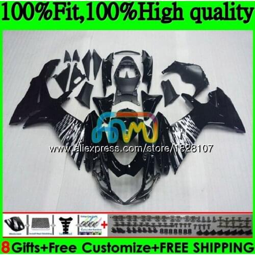 Factory black Injection For SUZUKI GSXR 600 750 GSXR750 11 12 13 14 15 39BS.1 K11 GSXR600 2011 2012 2013 2014 2015 2016 Fairing