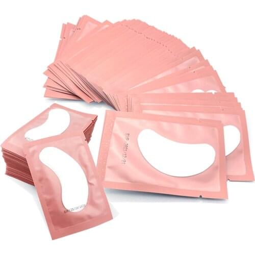 50/100 Under Eye Pads for Eyelash Extension Paper Patches Lint free Grafted Eye Stickers Hydrogel Eyelashes Patch makeup tools