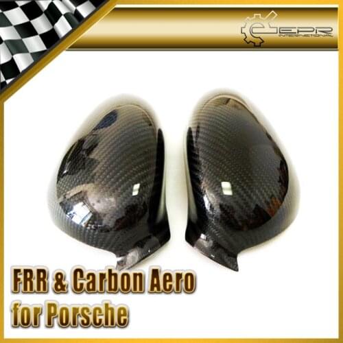 Car Styling For Porsche 1999-2001 996 Boxster Carbon Fiber Mirror Cover