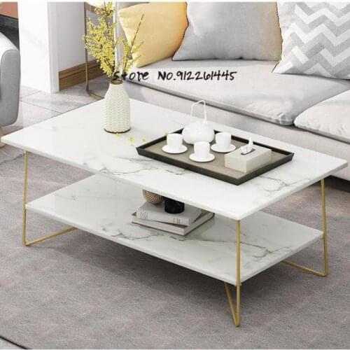 Tea Table Simple Modern Creative Small Family Living Room Household Nordic Marble Net Red Small Table Light Luxury Tea Table
