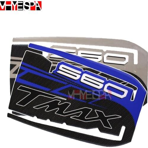 For YAMAHA T-MAX560 TMAX560 Tmax 560 Motorcycle Carbon Fiber Oil Fuel Gas Tank Decal Sticker Protector