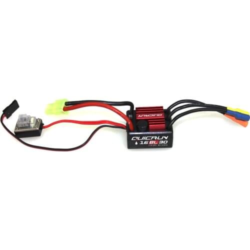 F17871/3 Hobbywing QUICRUN WP16BL30/ WP10BL60/ WP8BL150 Speed Controller 30A /60A /150A 2-6S Lipo BEC Brushless ESC for RC Car