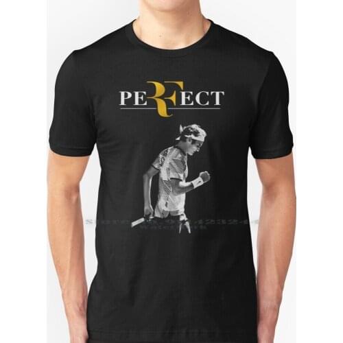 T Shirt 100% Pure Cotton Tennis Wimbledon Us Open Sport Djokovic Rafael Nadal Rf Legend Creative Trending Vintage Cool Gift